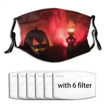 

Happy Halloween Mouth Mask Reusable Dust Face Masks Replaceable Filter Waterproof Mask