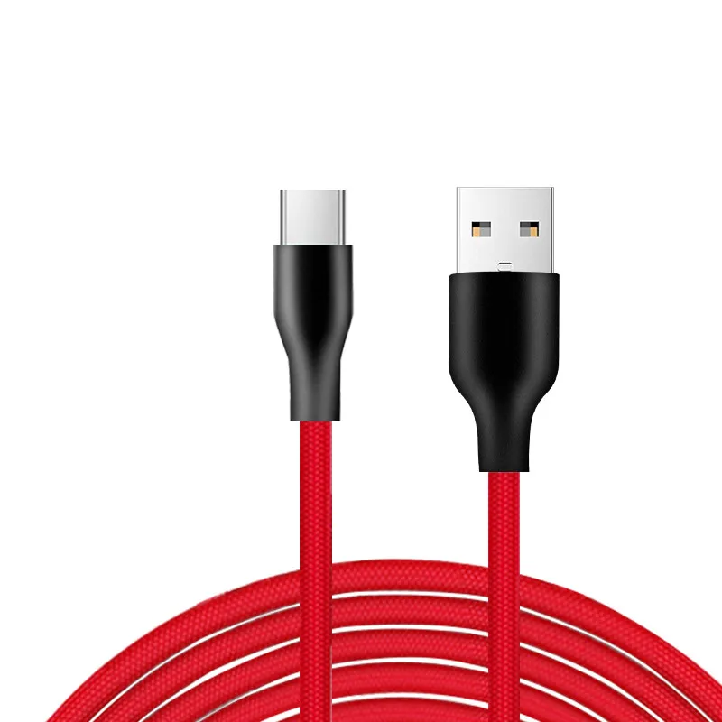 0,25 m/1 m/2 m Быстрая зарядка Плетеный тип-c USB кабель передачи данных для быстрой зарядки для телефона S9 S8 Plus OnePlus
