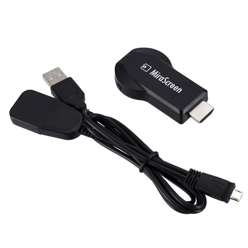 MiraScreen 2,4G wifi 1080P HDMI AV Кабель-адаптер для подключения iPhone Android к HD tv LFX-ING