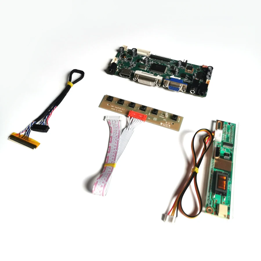 Контроллер дисплея для B170PW06 V2 V3 VGA + DVI M.NT68676 карта привода ЖК-мониторная панель