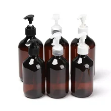300/500 мл пластиковый дозатор для мыла ручной насос круглой формы с длинной шеей с винтовая насосная бутылка лосьон уход шампунь влаги Contai
