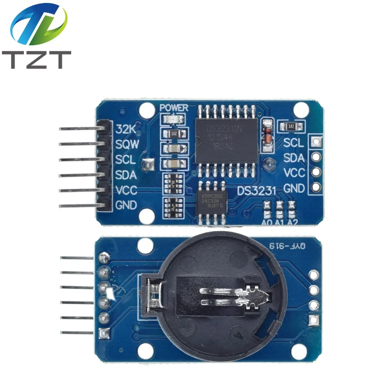 Модуль памяти TZT DS3231 AT24C32 IIC Precision RTC в режиме реального времени модуль DS3231SN для Arduino