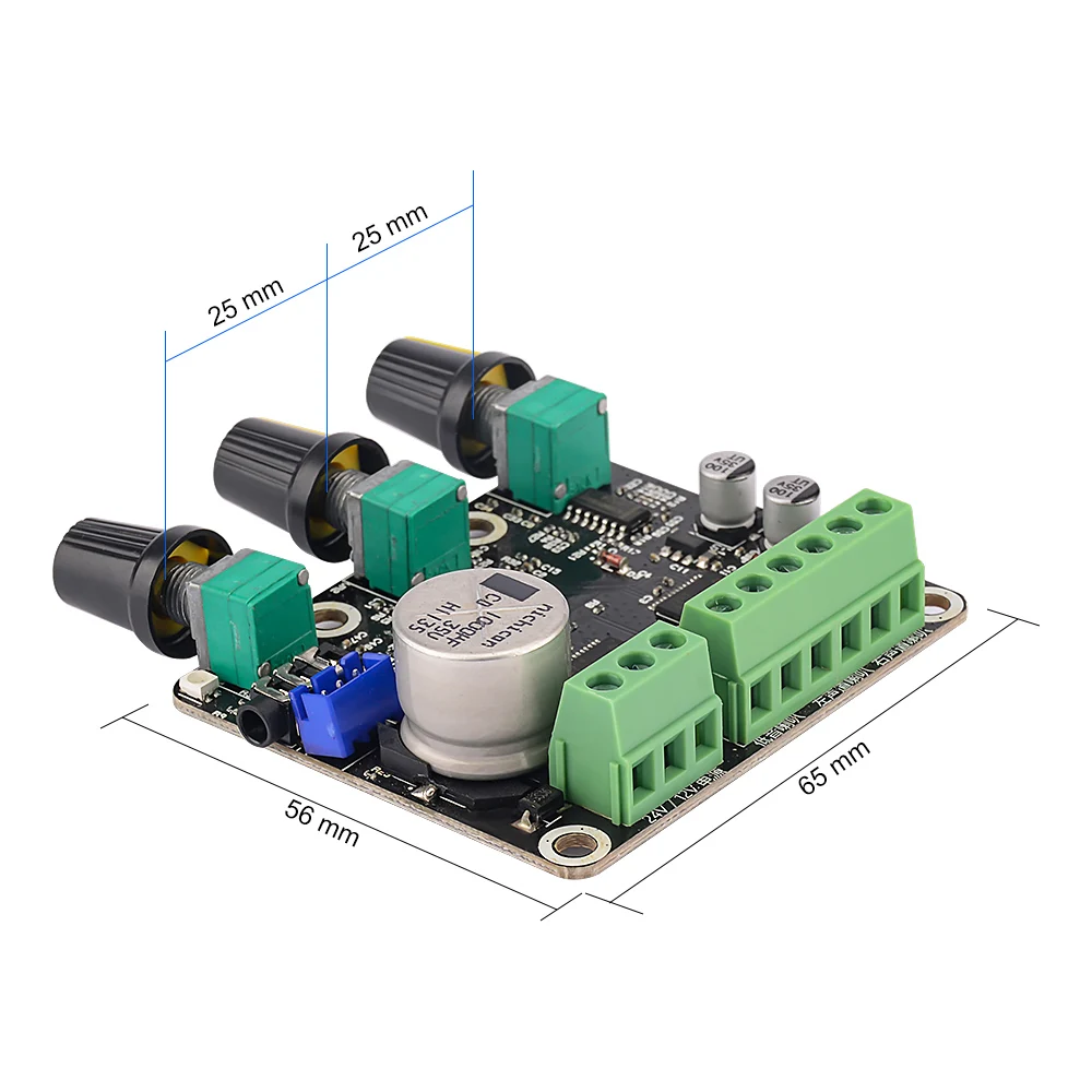 AIYIMA усилитель 2 1 TPA3110D2 сабвуфера аудиоплата 15x2 + 30 Вт Hifi стерео NE5532 Amp для