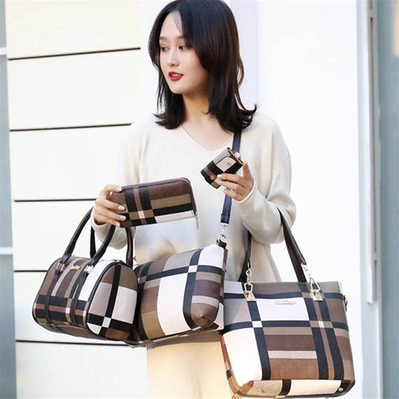 حقيبة جلد نسائية منقوشة اشتري 3 و احصل على 3 مجانا 3 H2ecd0001fa344f1c93e73a8eefea0d45H