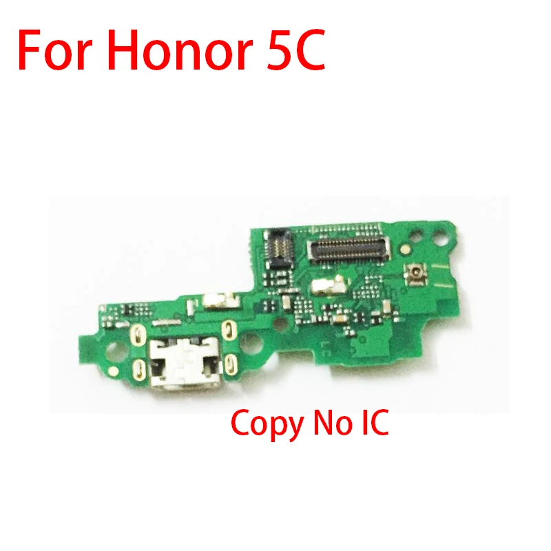 Для huawei Honor 8 9 Lite 8X Max 5X 5C док-разъем Micro USB зарядное устройство зарядный порт микрофон с гибким кабелем плата - Цвет: Honor 5C Copy