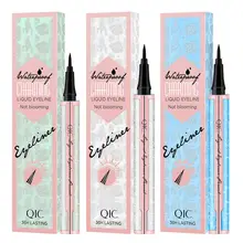 Звездная черная жидкая подводка для глаз водостойкая косметика ультра-тонкий прочный влагостойкий карандаш для глаз полный Профессиональный макияж TSLM2