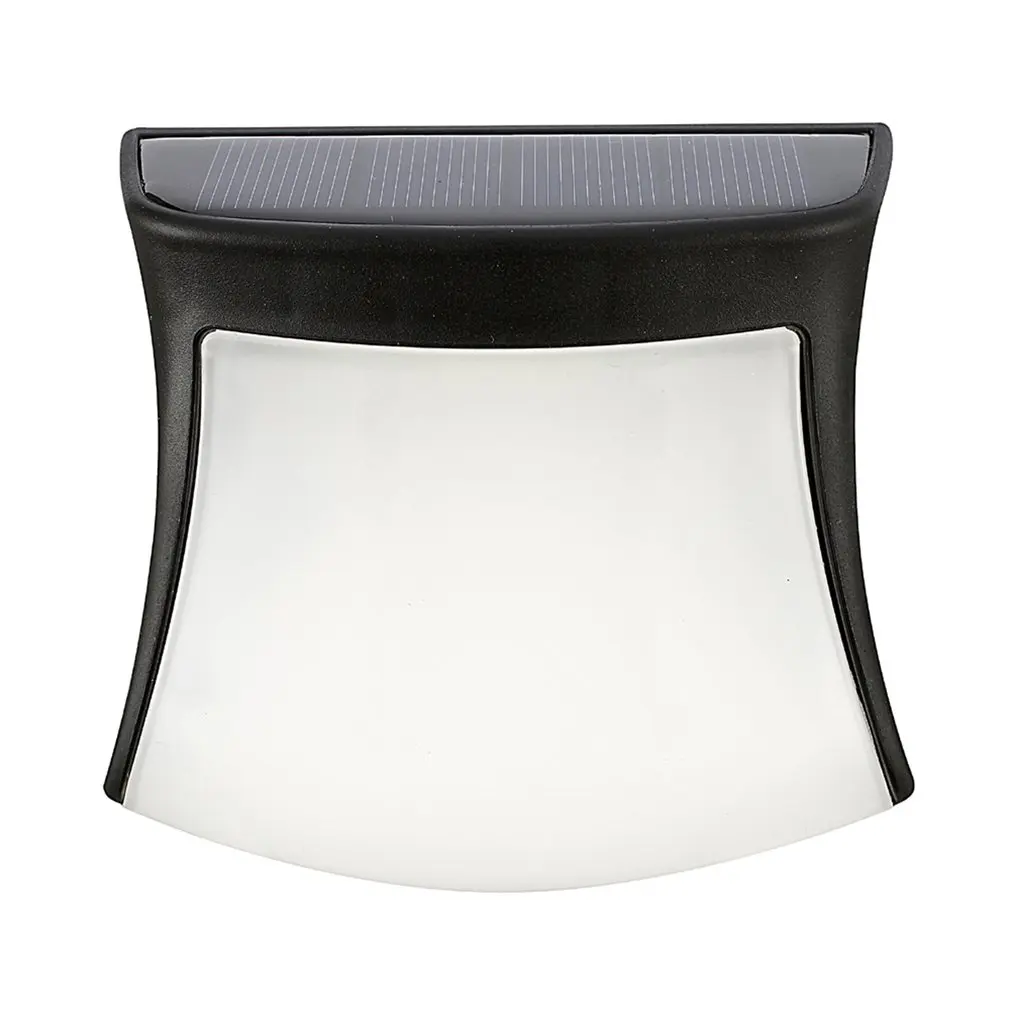 

Solar Powered 3 LEDs Fence Gutter Light Waterproof Light Control for Outdoor Garden Yard Pathway Wall Lamp