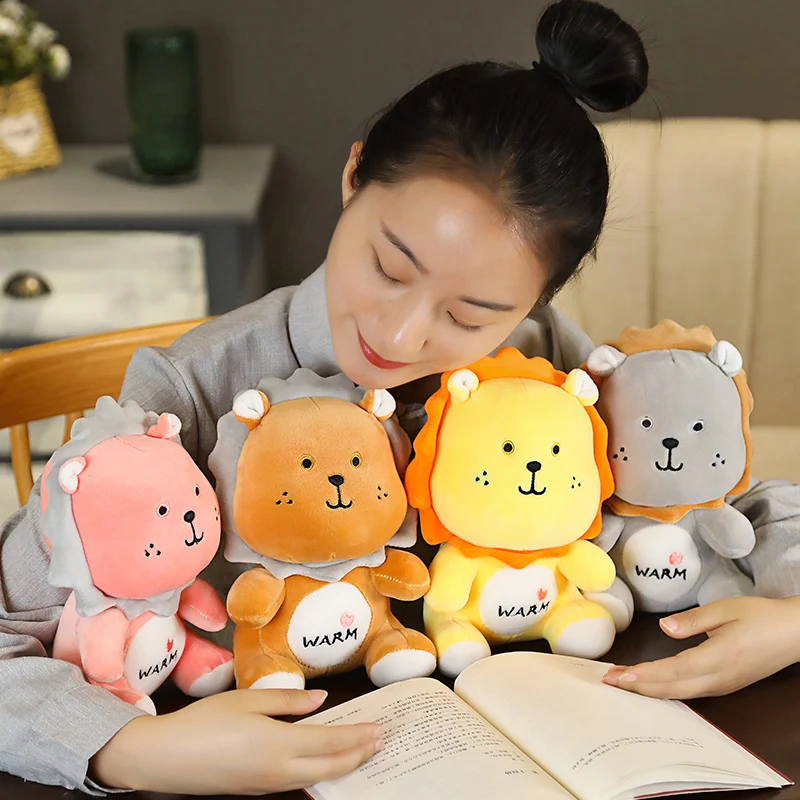 warm appease sunshine lion plush