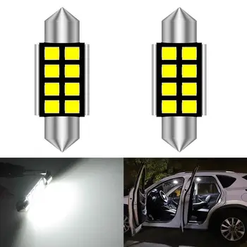 

2pcs C5W Bulb 36mm 1.41'' LED Pure White CANbus Error Free 2835 SMD License Plate Light For BMW DE3175 DE3021 DE3022 Dome Lights