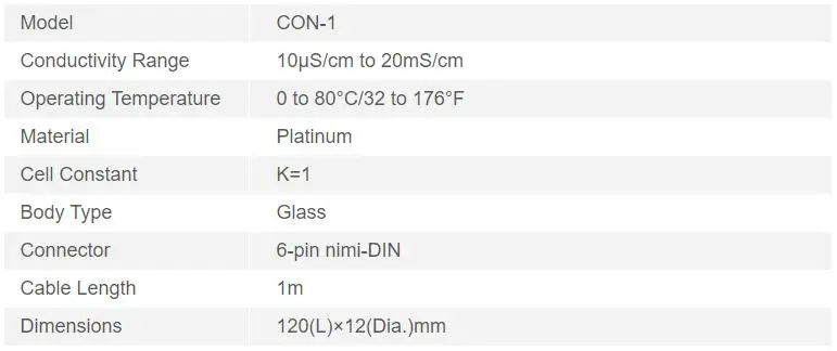 genuíno, para medição de líquidos gerais, alcance de 10us a 20 ms cm