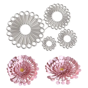 

Metal Cutting Dies 1Set Three-dimensional Flower Album Paper Card Craft DIY Decoration Emboss Punch Knife Embossing