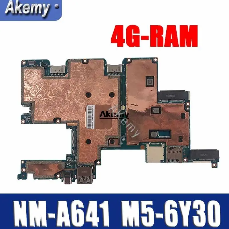 NM-A641 Laptop Moederbord Voor Lenovo Miix 700-12ISK Originele Moederbord 4G-RAM M5-6Y30 NM-A641 Laptop Moederbord Voor Lenovo Miix 700-12ISK Originele Moederbord 4G-RAM M5-6Y30