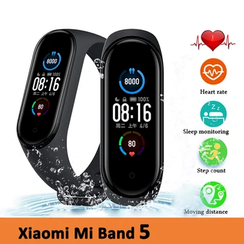 Xiaomi Mi Band 5 pulseira inteligente para atividade física 11 Modos desportivos