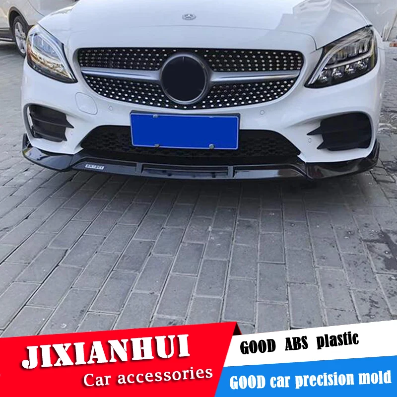 Для W206Body kit спойлер 2019-2020 для Mercedes-Benz c-класс ABS задний передний бампер диффузор