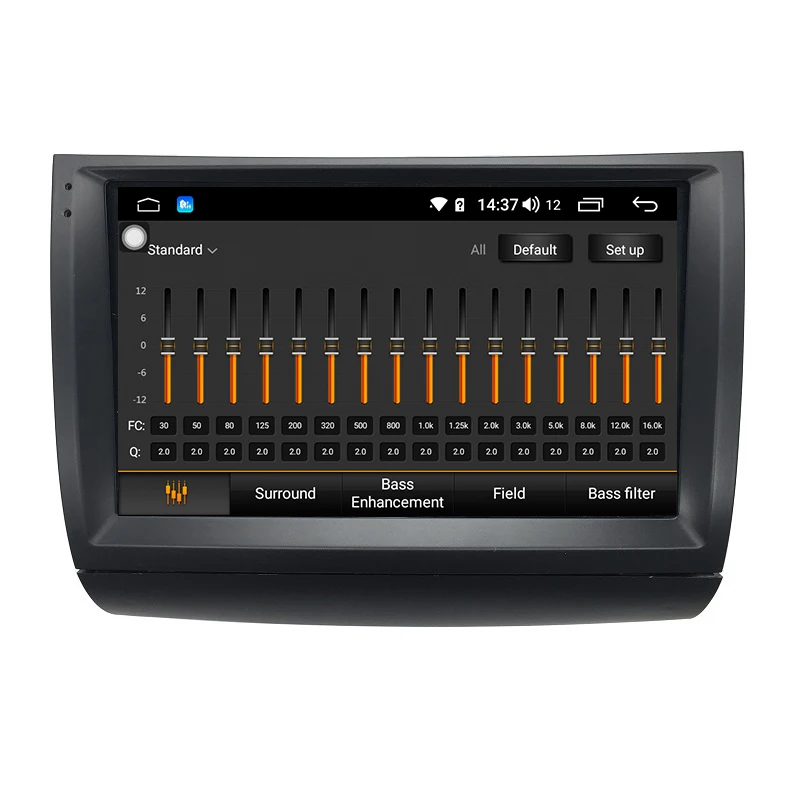 Prius Android 9,0 Восьмиядерный 4+ 64G Gps навигация Мультимедиа 1Din Android Автомагнитола для 2003-2009 Toyota Prius