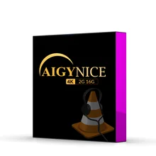 AIGYNICE M33U EUR Android box Android 10 6K HD compatible with Smart TV, Good TV, Duplex TV, SmarterPro TV, stable Multi Device
