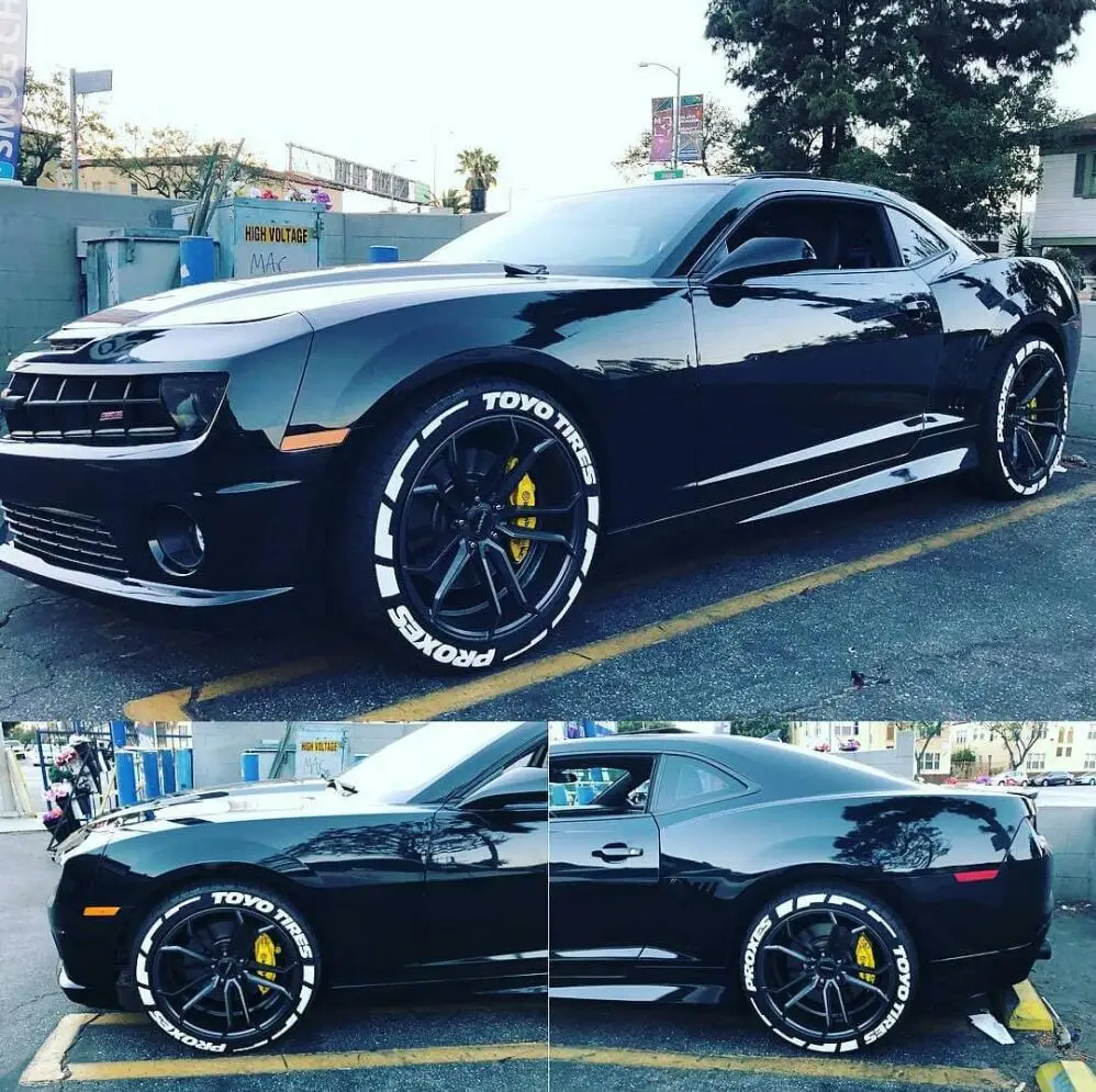  Tire Sticker-Car Tire Sticker Car Tuning Universal 3D Permanent Rubber Tire Stickers DIY Car Stylin