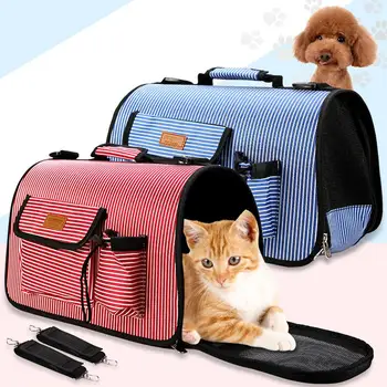 

Portable Breathable Dog Puppy Cats Carrier Outdoor Travel Tote Pet Shoulder Bag Pet Dog Carriers Supplies
