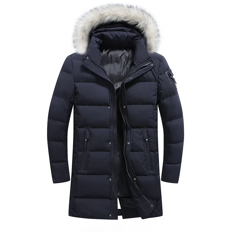 30 C FIT плюс толстый бархат вниз& парка пальто 6XL 7XL 8XL 9XL бренд сохраняет тепло зимняя куртка мужская ветровка