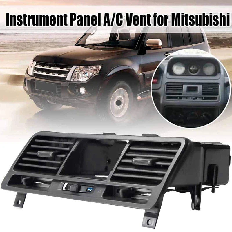 Air Condition Air Vent Outlet Panel Dashboard Panel Lined Air Conditioning Outlet for Mitsubishi Pajero Montero V31 V32 V33 MR30