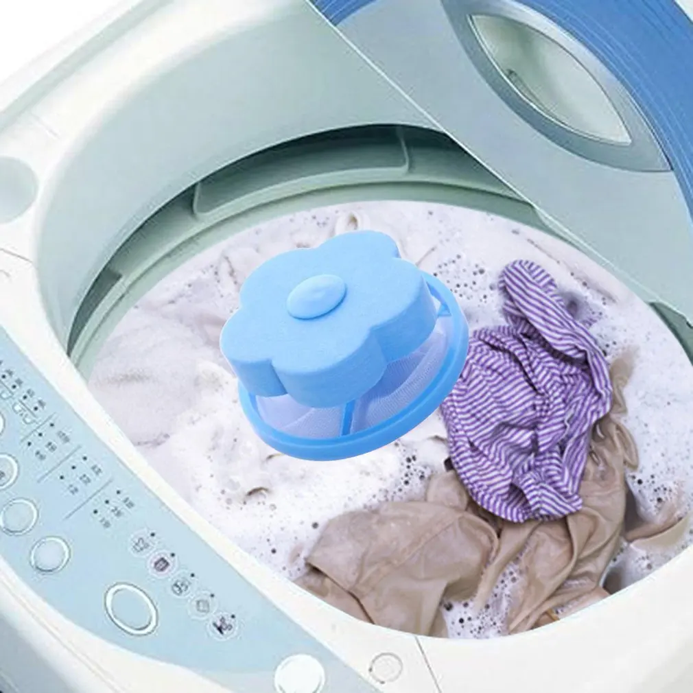 

Mesh Filter Bag Floating Washing Machine Wool Filtration Hair Removal Device House Cleaning Laundry Ball