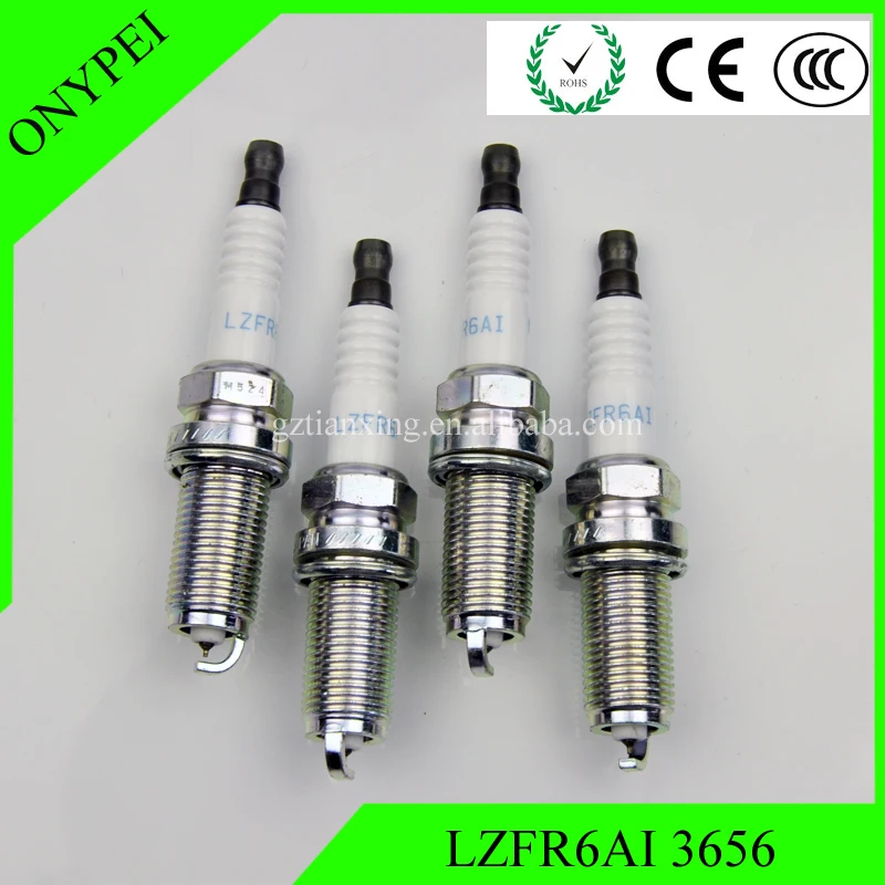 MN158596 LZFR6AI 3656 4x иридиевая Свеча зажигания для Mitsubishi Eclipse Galant OutLander 3656|Свечи и
