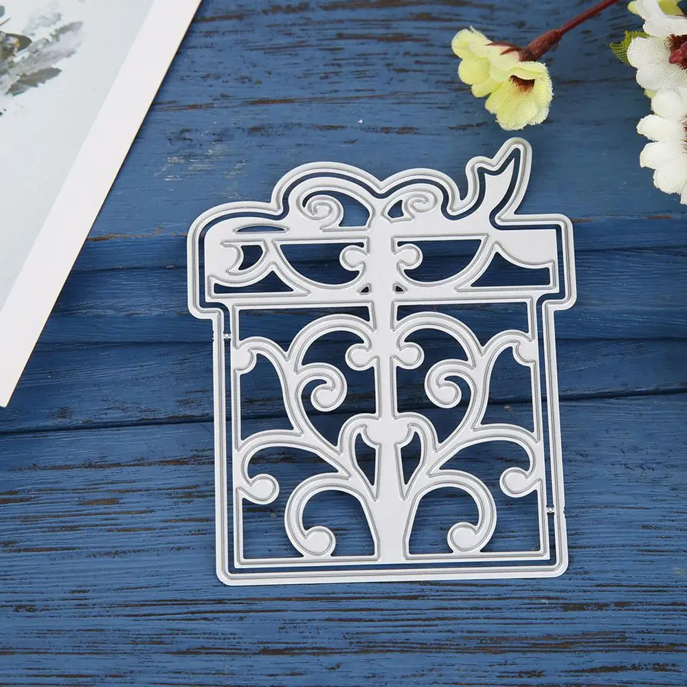 

Gift Box For Birthday Metal Cutting dies 2019new Craft Dies for Embossing Paper Card making Scrapbooking Decoration Photo Making