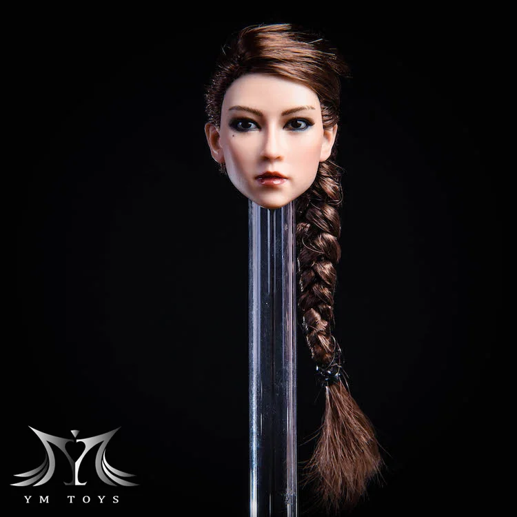 Ymttoys 1/6 YMT020 A/B/C женский Азиатский я голова лепить резьба Fit 1" фигура тела куклы для 12 дюймов женское тело