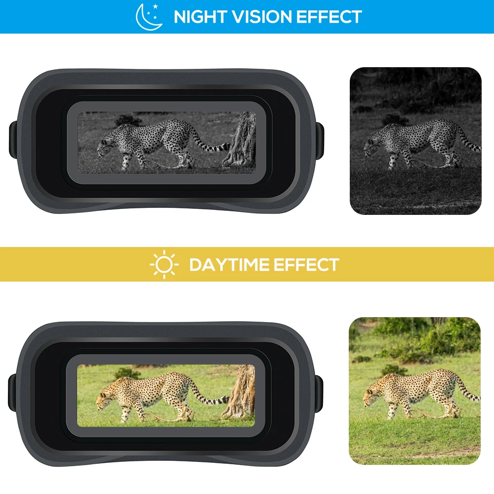 

4x Zoom Digital Night Vision Device Binoculars Camera Video Capability for Outdoor Hunting Caving Surveillance Observation