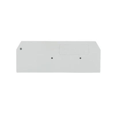 281-324 280 and 281 Series End Plate for Din Rail Terminal Blocks End Cover 10Pcs Connector - Цвет: 281-324
