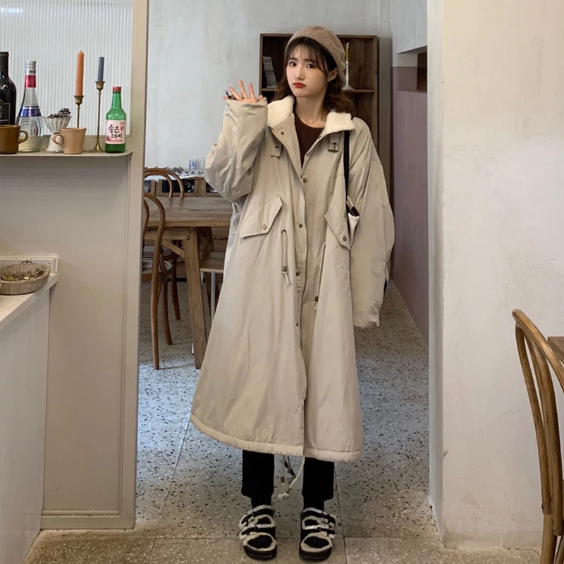 Abrigos Mujer Invierno, женское манто большого размера, Femme Hiver, Длинная женская зимняя куртка, Chaqueta Mujer