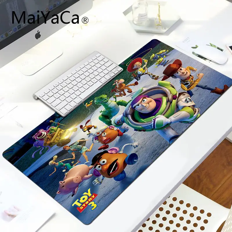 MaiYaCa игровой коврик для мыши дизайн История игрушек Высокая скорость коврик для мыши Большой Коврик Для Мыши Компьютерный коврик для ПК