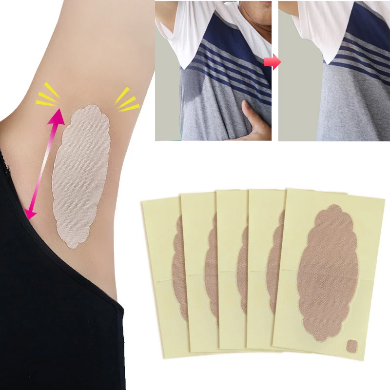 6 упаковок одноразовые подушечки для подмышек и пота Одежда для ухода за подмышками впитывающий дезодорант-антиперспирант