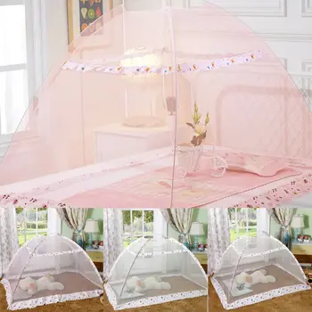 

Princess Baby Mosquito Net Bed Kids Canopy Bedcover Curtain Bedding Dome Tent Anti Mosquito Have a Good Sleep