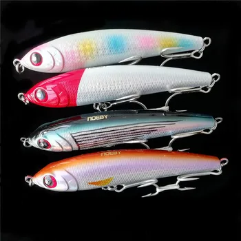 

Noeby 4pcs 16cm 100g Pencil Sinking Fishing Lure Bass Fishing Tackle Fishing Accessories Saltwater Lures Fish Trolling Lure