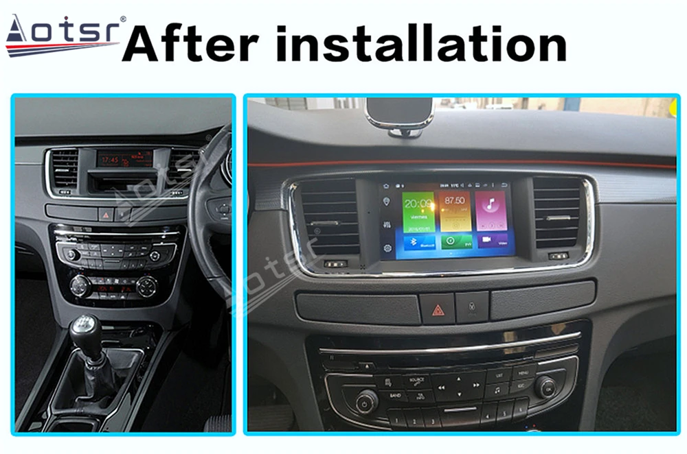 Android 10 0 4G + 64G Автомобильный dvd плеер gps навигация радио стерео для Peugeot 508 2011 2017