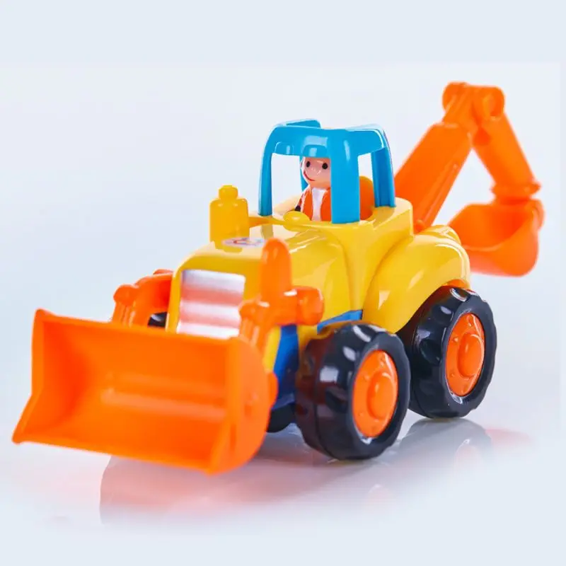 Сгущенные игрушки для строительства автомобилей, игрушки для игр с героями мультфильмов для От 2 до 3 лет мальчиков, подарок для малышей - Цвет: C