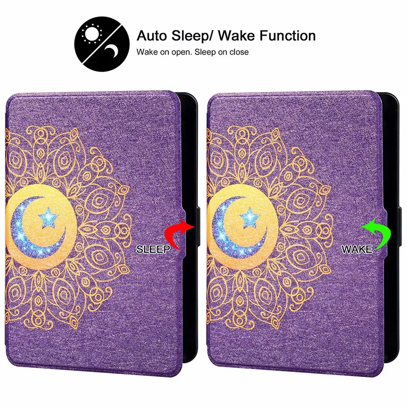 

Cute Cover Case Protective For Kindle Paperwhite4 PU Leather Tablet Soft Case Kindle Paperwhite Kindle Voyage Scratch-Proof