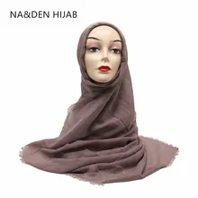 Fashion solid color scarf viscose scarf piercing plaid shawl plain scarves maxi hijab muslim head hijabs wrap muffler 10pcs/lot