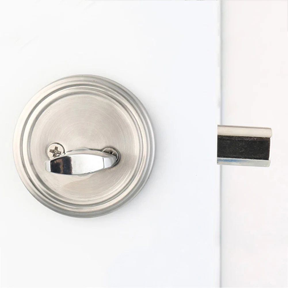 Theftproof Round Handle Door Knobs bell interior locking door knob Stainless Steel Entrance Interior Passage With Locks Key
