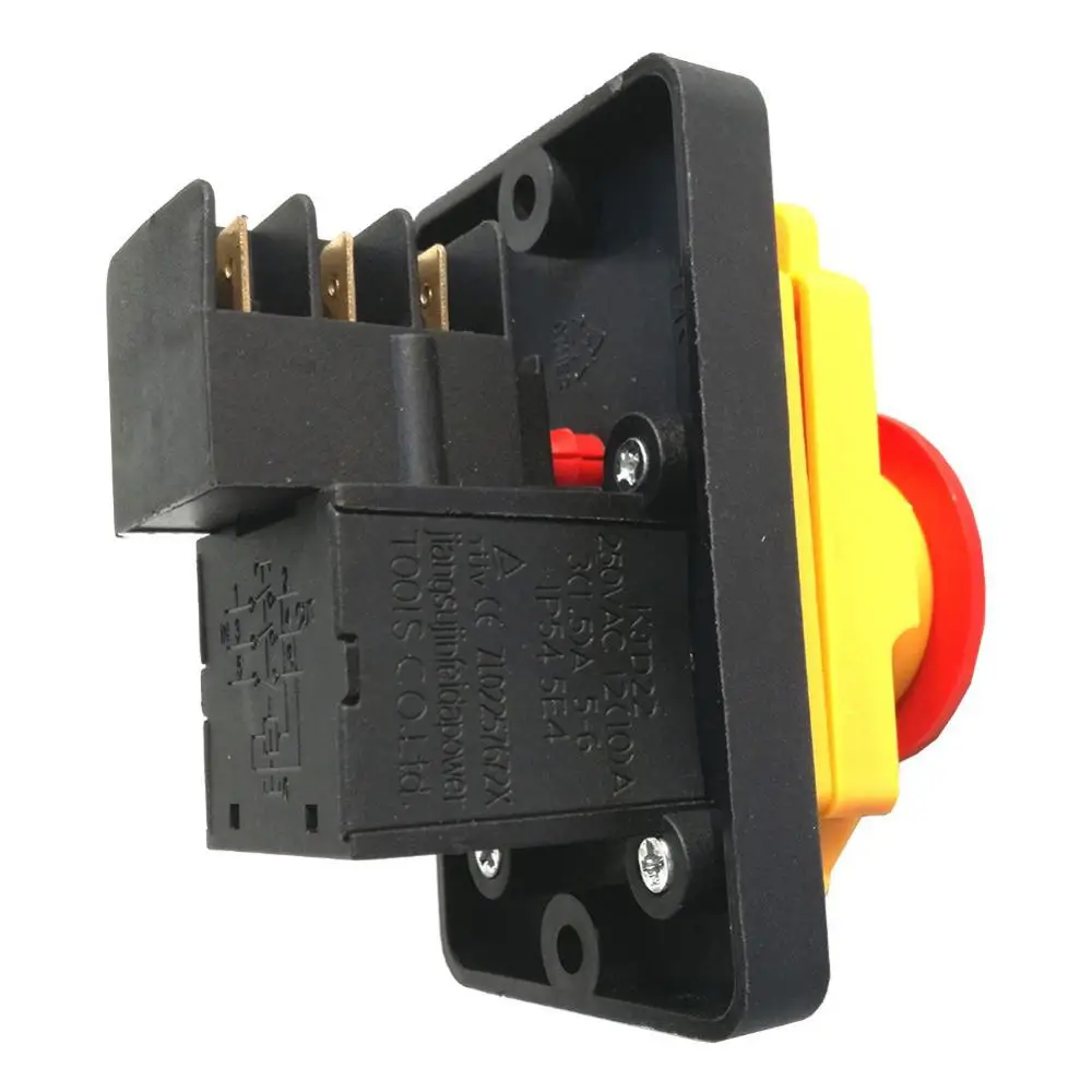 Kjd22 4pins 6pins Industrial Electromagnetic Switch Emergency Stop ...