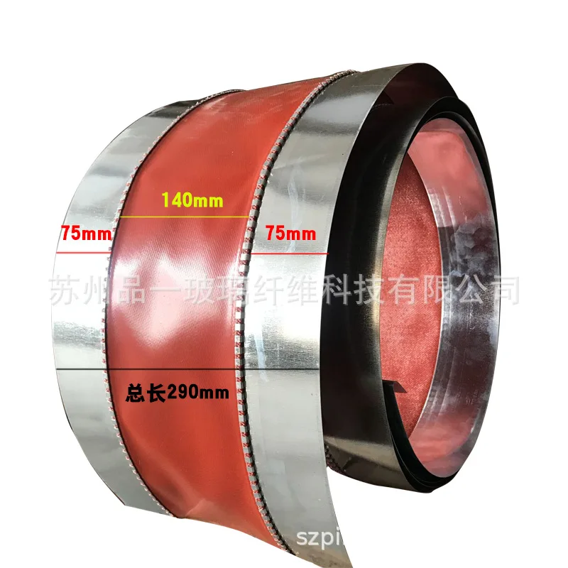 

Suzhou Manufacturers Fire Prevention Canvas Soft Connection White Metal Stainless Steel Machine-made Flange Ventilation Pipeline