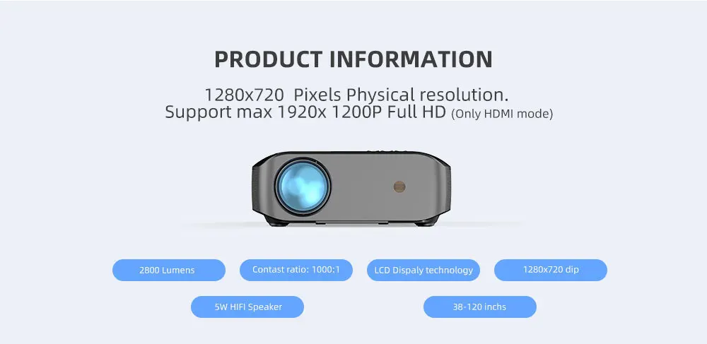 gaming projector New F10 4K Projector led projetor Mini Proyector 1080P For Home Theater Portable Mobile Phone For Miracast WiFi Projector best mini projector