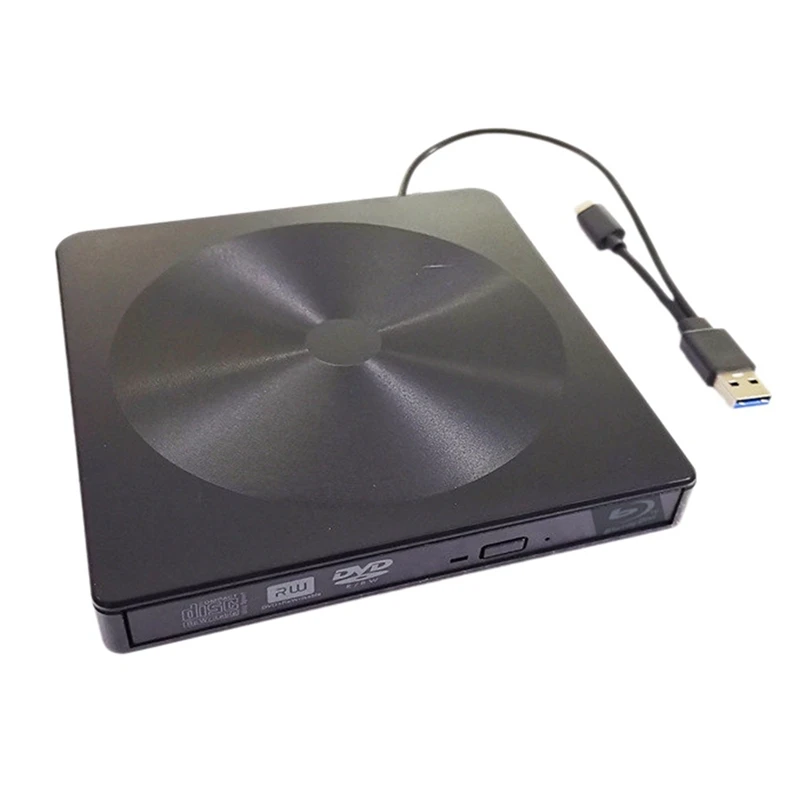 Внешний USB-привод для CD/DVD-дисков высокоскоростной ультратонкий - Цена: 
