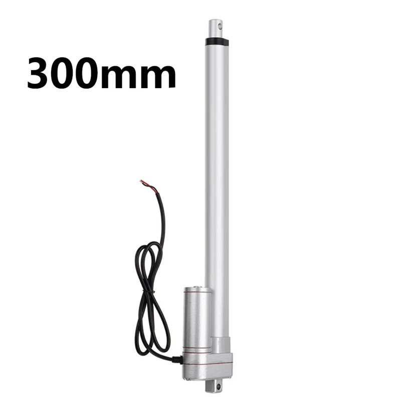 

DC 12V/24V Linear Actuator 300mm Stroke 1500N 12V DC Electric Drive Window Opener Linear Motor 30W 2.5A