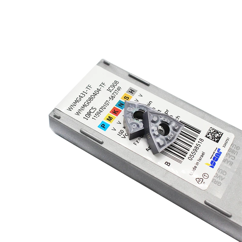10 шт. WNMG080404 TF IC908 внешние токарные инструменты карбид Вставки токарный станок резак инструмент токарный токарная пластина