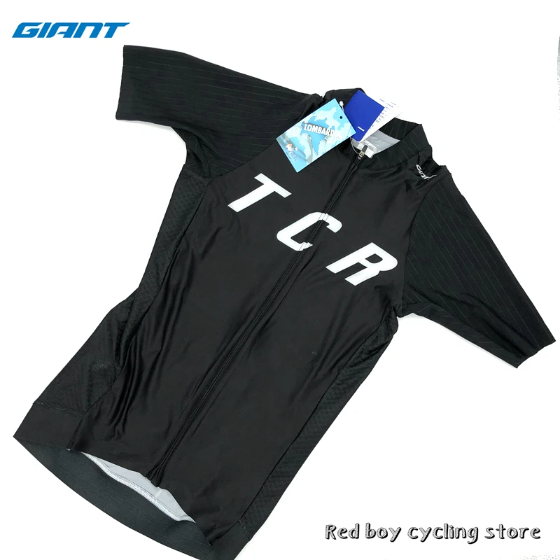 Maillot de ciclismo oficial Giant Rider Gear original, camiseta manga corta de TCR, ropa de ciclismo, traje de pantalones cortos de Triatlón| de ciclismo| - AliExpress