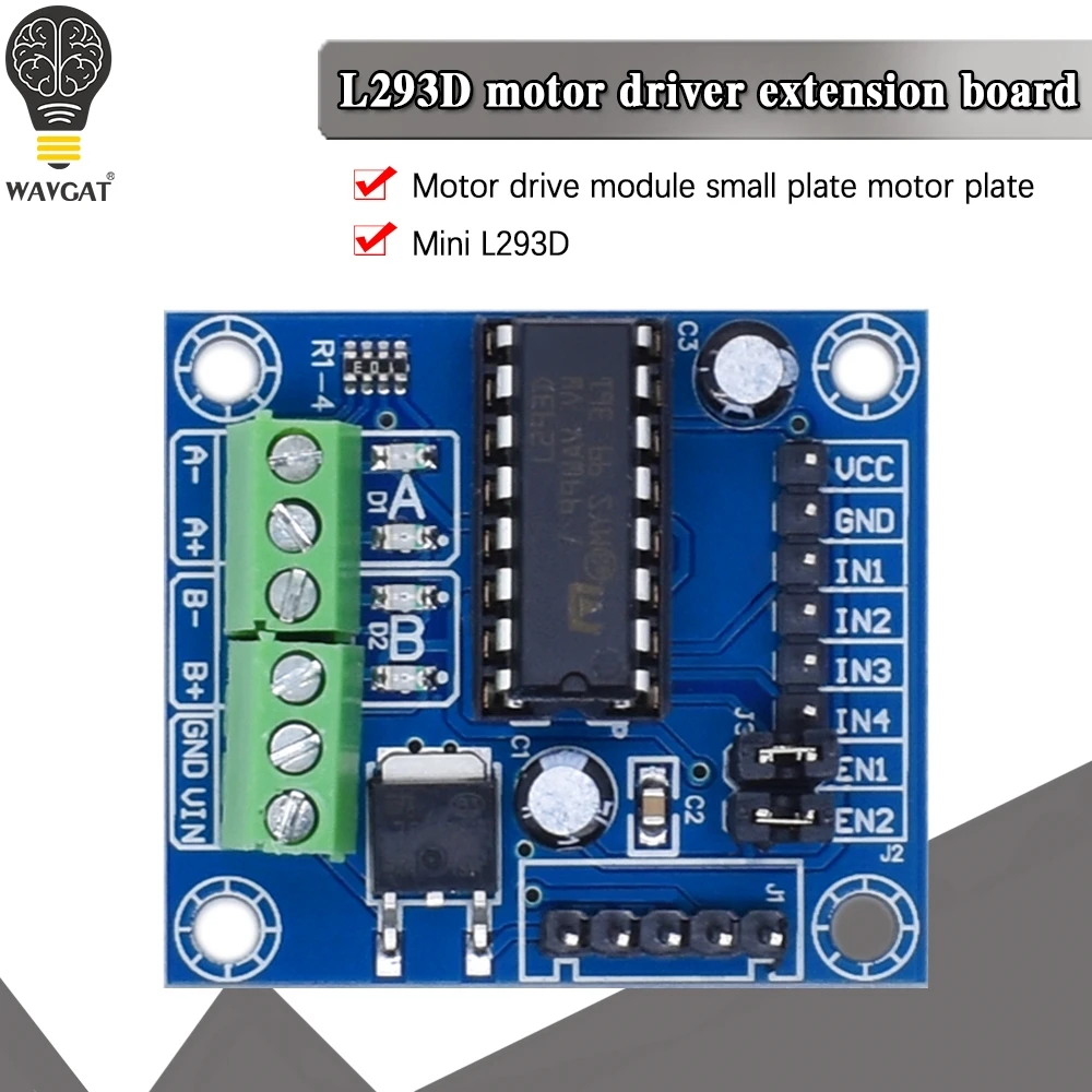 1pcs-Mini-4CH-4-Channel-Motor-Drive-Driver-Shield-L293-L293D-Expansion ...