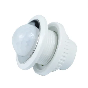

40mm PIR Infrared Ray Motion Sensor Night Home Outdoor Light Switch Time Delay Adjustable Mode Detector Switching