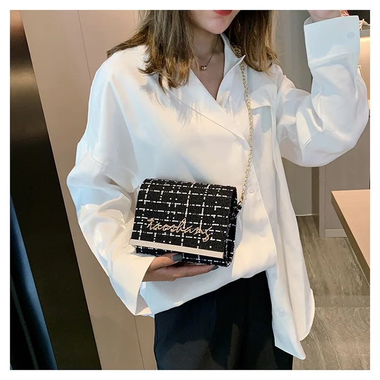 

Mei Autumn New Arrival Bag Women's 2019 New Style Korean-style Fairy Versatile Textured Fashion Bag with Chain Shoulder